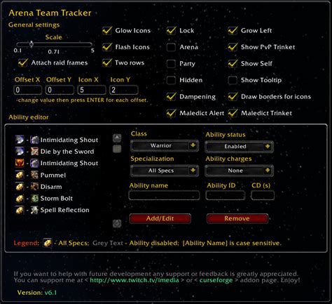 wow arena tracker.